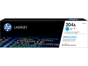 HP 204A Cyan Original LaserJet Toner Cartridge, CF511A