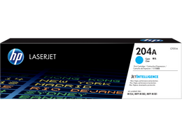 HP 204A Cyan Original LaserJet Toner Cartridge, CF511A