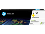 HP 210A Yellow Original LaserJet Toner Cartridge, W2102A