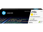 HP 210X Yellow Original LaserJet Toner Cartridge, W2102X