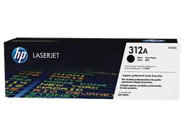 HP 312A Black Original LaserJet Toner Cartridge (CF380A)