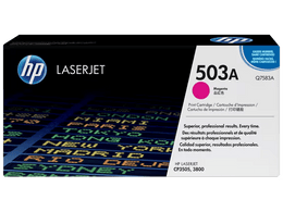 HP 503A Magenta Original LaserJet Toner Cartridge, Q7583A