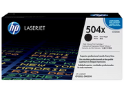 HP 504X High Yield Black Original LaserJet Toner Cartridge, CE250X
