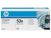 HP 53A Black Original LaserJet Toner Cartridge (Q7553A)