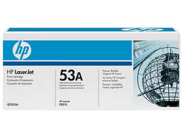 HP 53A Black Original LaserJet Toner Cartridge (Q7553A)