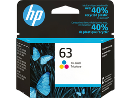 HP 63 Tri-color Original Ink Cartridge
