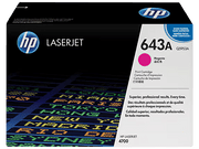 HP 643A Magenta Original LaserJet Toner Cartridge, Q5953A