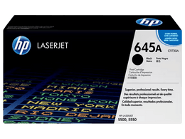HP 645A Black Original LaserJet Toner Cartridge, C9730A