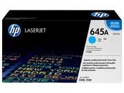 HP 645A Cyan Original LaserJet Toner Cartridge, C9731A