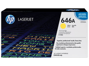 HP 646A Yellow Original LaserJet Toner Cartridge, CF032A