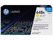 HP 648A Yellow Original LaserJet Toner Cartridge, CE262A
