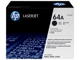 HP 64A Black Original LaserJet Toner Cartridge (CC364A)