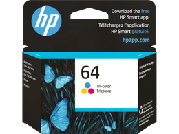HP 64 Tri-color Original Ink Cartridge
