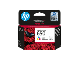 HP 650 Tri-color Original Ink Cartridge