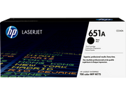 HP 651A Black Original LaserJet Toner Cartridge (CE340A)