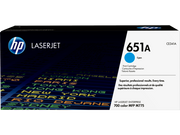HP 651A Cyan Original LaserJet Toner Cartridge (CE341A)