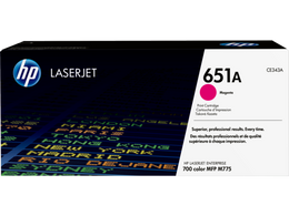HP 651A Magenta Original LaserJet Toner Cartridge (CE343A)