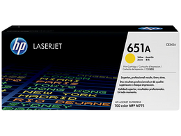 HP 651A Yellow Original LaserJet Toner Cartridge (CE342A)
