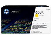 HP 653A Yellow Original LaserJet Toner Cartridge, CF322A