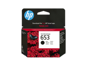 HP 653 Black Original Ink Advantage Cartridge