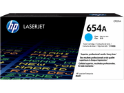 HP 654A Cyan Original LaserJet Toner Cartridge, CF331A