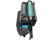 HP 657X High Yield Cyan Original LaserJet Toner Cartridge, CF471X