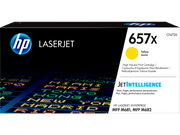 HP 657X High Yield Yellow Original LaserJet Toner Cartridge, CF472X