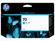 HP 70 130-ml Cyan DesignJet Ink Cartridge