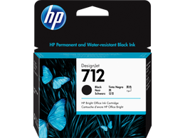 HP 712 80ml Black DesignJet Ink Cartridge