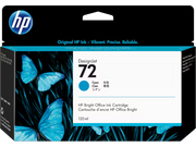 HP 72 130-ml Cyan DesignJet Ink Cartridge, C9371A
