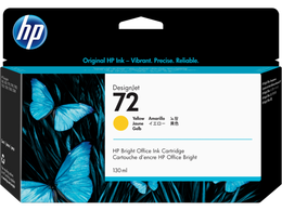 HP 72 130-ml Yellow DesignJet Ink Cartridge