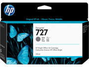 HP 727 130-ml Gray DesignJet Ink Cartridge, B3P24A