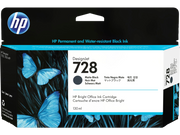 HP 728 130-ml Matte Black DesignJet Ink Cartridge