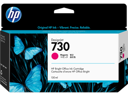 HP 730 130-ml Magenta DesignJet Ink Cartridge
