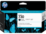 HP 730 130-ml Matte Black DesignJet Ink Cartridge
