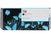 HP 738 300-ml Black DesignJet Ink Cartridge