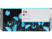 HP 738 300-ml Magenta DesignJet Ink Cartridge