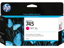HP 745 130-ml DesignJet Magenta Ink Cartridge