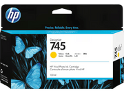 HP 745 130-ml DesignJet Yellow Ink Cartridge