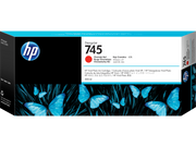 HP 745 300-ml DesignJet Chromatic Red Ink Cartridge