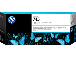 HP 745 300-ml DesignJet Photo Black Ink Cartridge