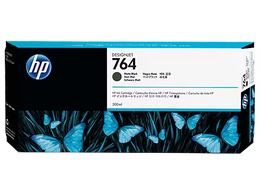HP 764 300-ml Matte Black DesignJet Ink Cartridge