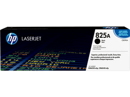 HP 825A Black Original LaserJet Toner Cartridge, CB390A