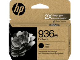 HP 936e EvoMore Black Original Ink Cartridge