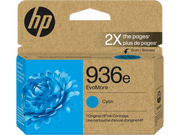 HP 936e EvoMore Cyan Original Ink Cartridge