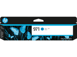 HP 971 Cyan Original Ink Cartridge,