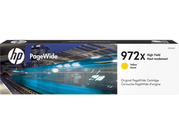 HP 972X High Yield Yellow Original PageWide Cartridge