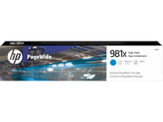 HP 981X High Yield Cyan Original PageWide Cartridge