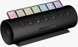 Streamplify HUB CTRL 7 RGB USB Hub, USB 3 0 type A, Compatible with USB type 2 0 Connector, 6 Standard USB 3 0 Slots 1 USB 2 0A Power Charging Slot, 1 8m Cable Length, Black HUB CTRL7-RGB-US-F-B