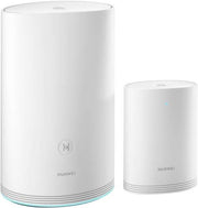 Huawei Home Wi-Fi Q2 Pro System (1 Base + 1 Satellite), Gigabit Powerline, Full Ge Ports, Seamless Roaming, Lower Latency - White